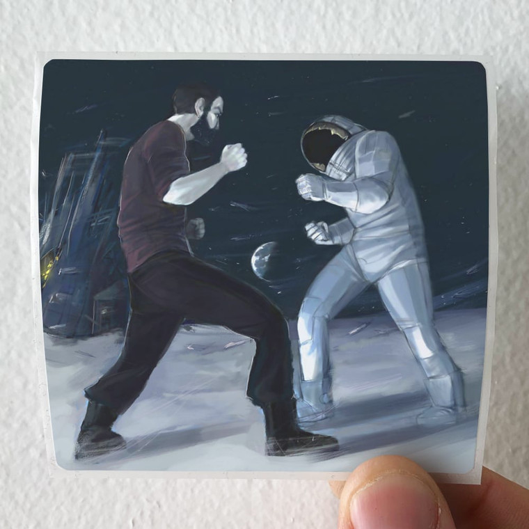 Modern Crusader Shockwave Album Cover Sticker