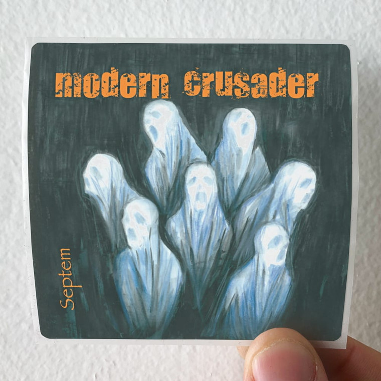 Modern Crusader Septem 1 Album Cover Sticker