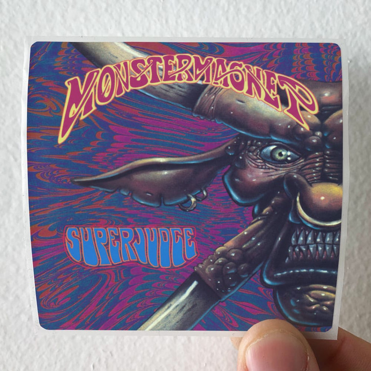 Monster Magnet Superjudge Album Cover Sticker