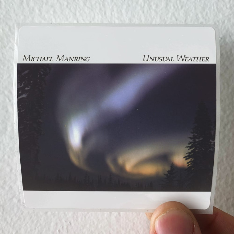 Michael Manring Unusual Weather Album Cover Sticker