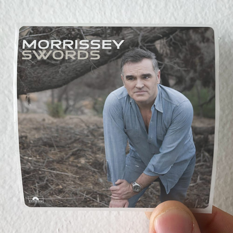 Morrissey Swords Album Cover Sticker