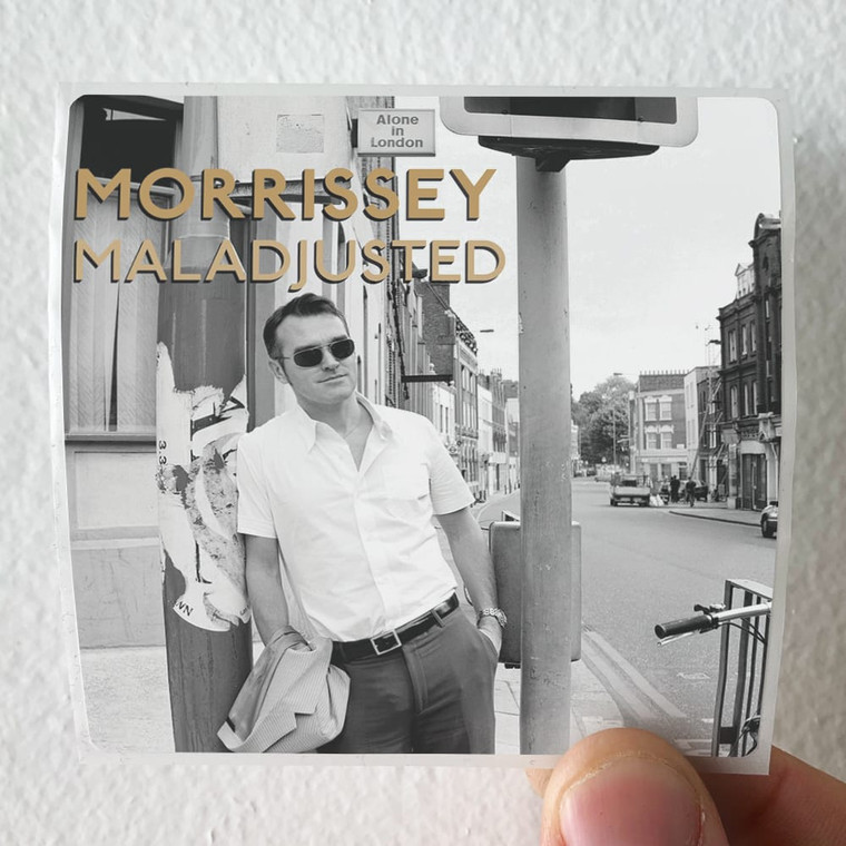 Morrissey Maladjusted 1 Album Cover Sticker
