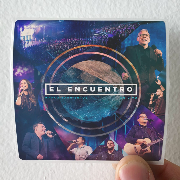 Marco Barrientos El Encuentro Album Cover Sticker