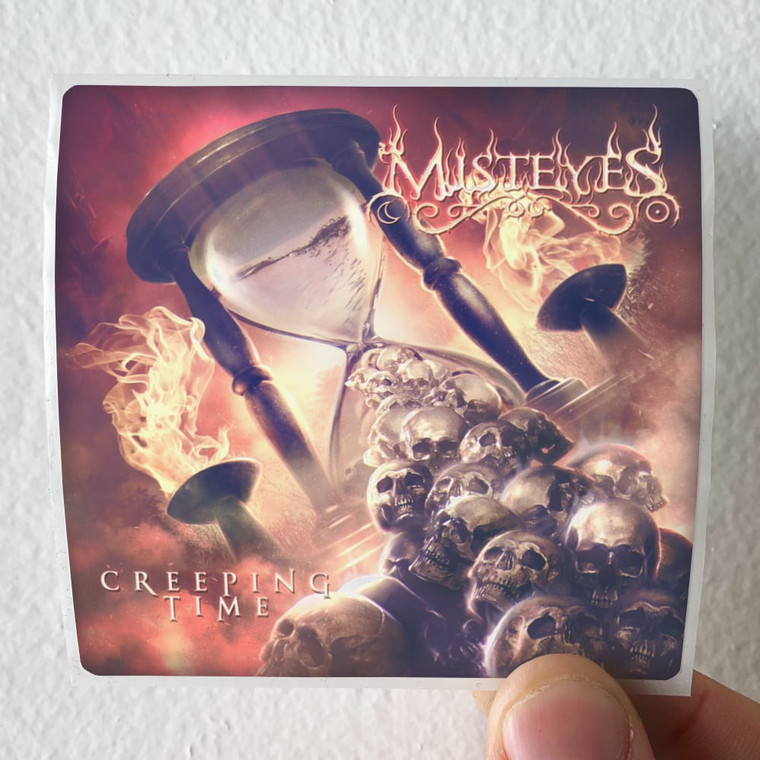 Misteyes Creeping Time Album Cover Sticker