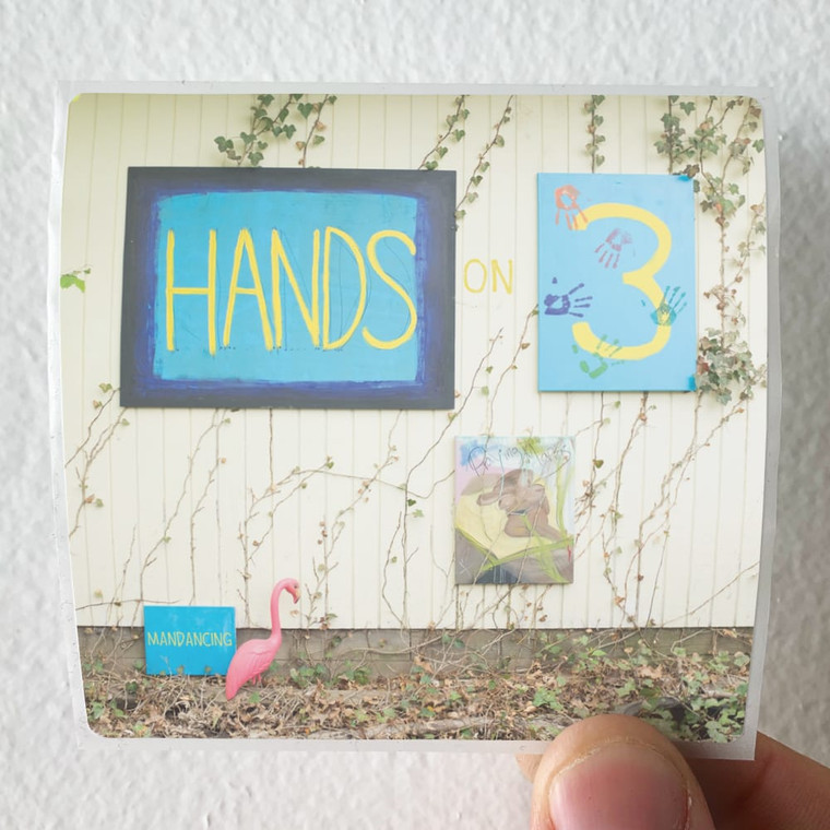 ManDancing Hands On 3 Album Cover Sticker