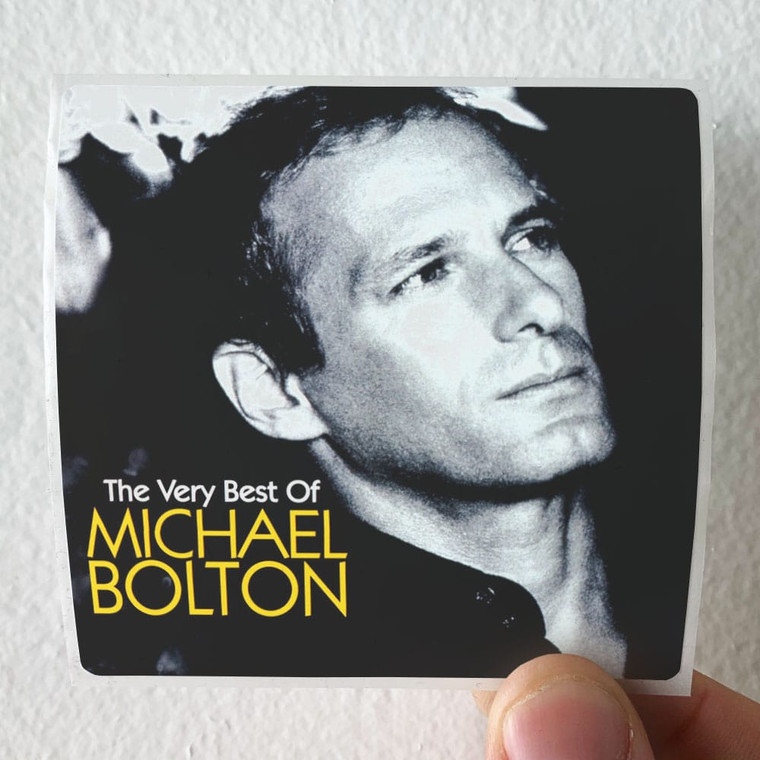Michael Bolton The Very Best Of Michael Bolton Album Cover Sticker