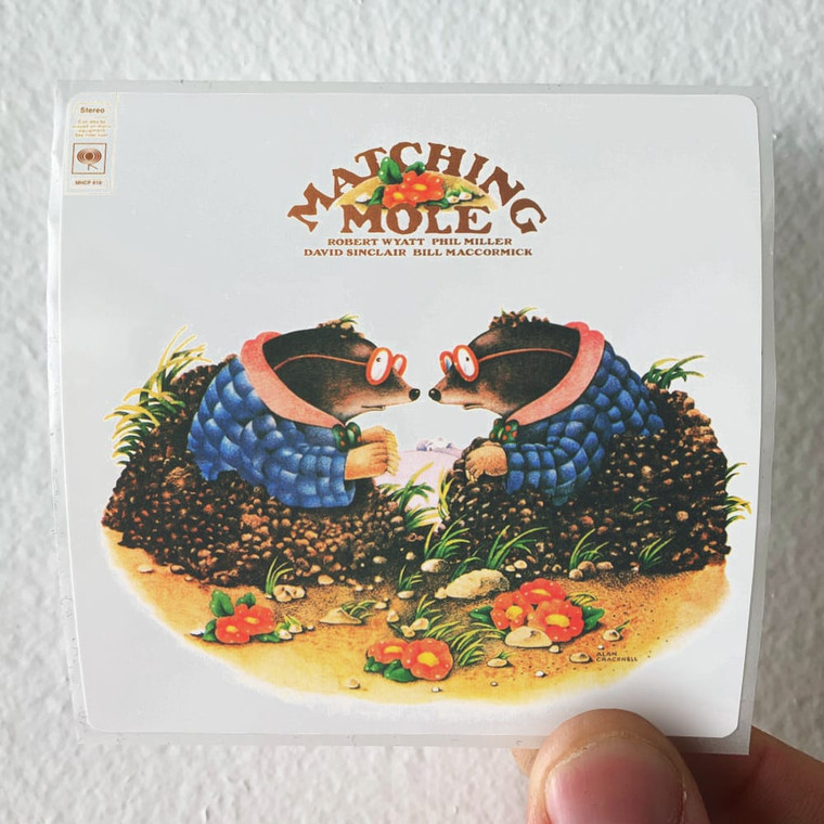 Matching Mole Matching Mole Album Cover Sticker Matching Mole Matching Mole Album Cover Sticker