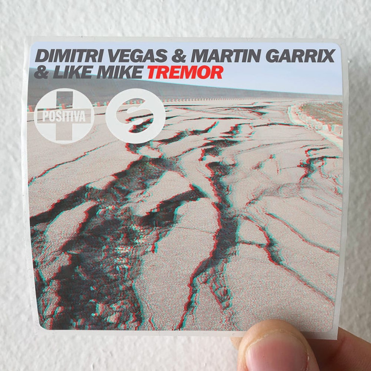 Martin Garrix Tremor Sensation 2014 Anthem Album Cover Sticker