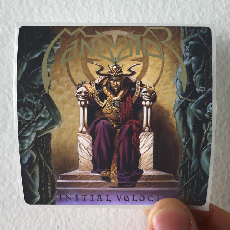 Mandator Initial Velocity Album Cover Sticker