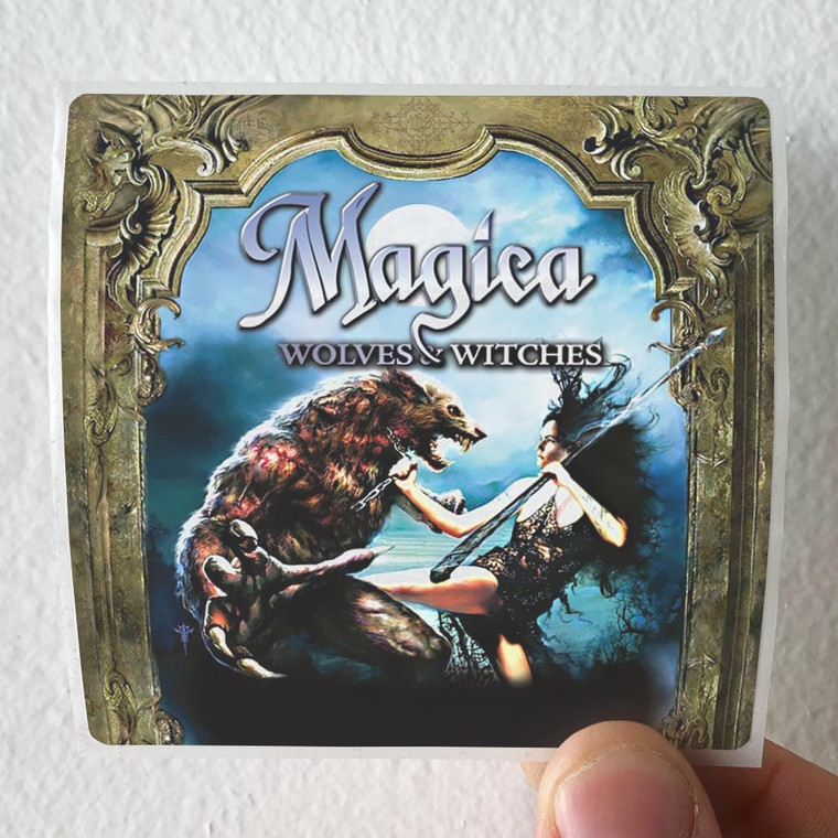 Magica Wolves And Witches Album Cover Sticker