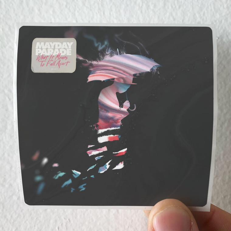 Mayday Parade What It Means To Fall Apart Album Cover Sticker