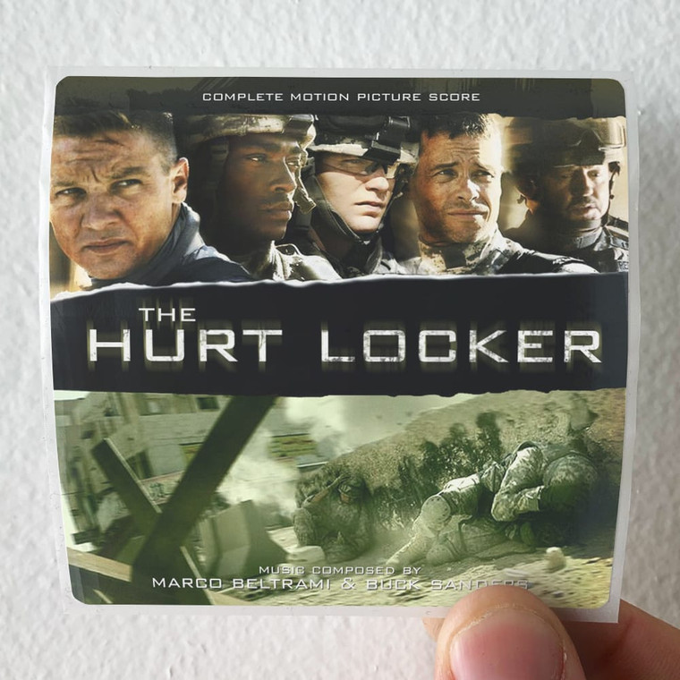 Marco Beltrami The Hurt Locker Album Cover Sticker