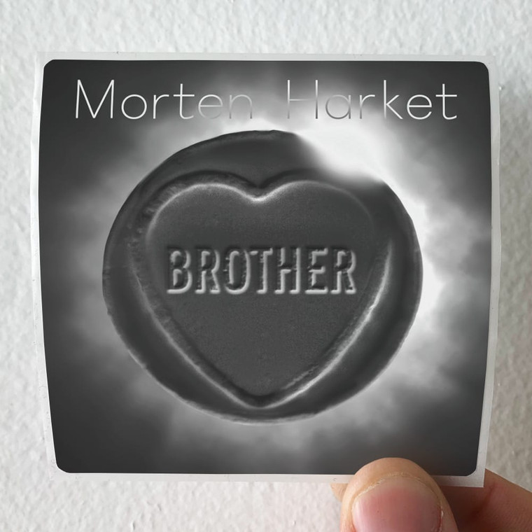 Morten Harket Brother 6 Album Cover Sticker
