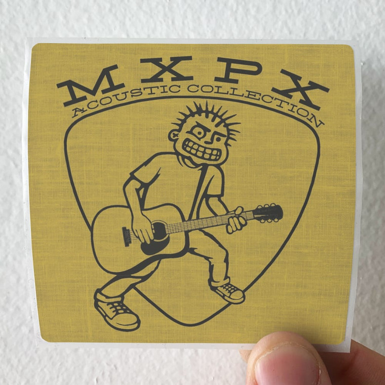 MxPx Acoustic Collection Album Cover Sticker