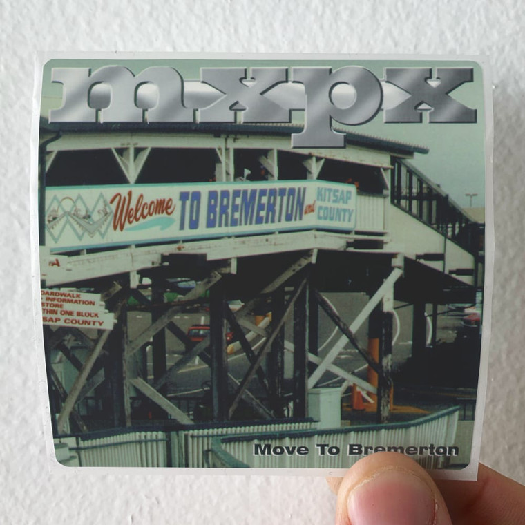MxPx Move To Bremerton Ep Album Cover Sticker