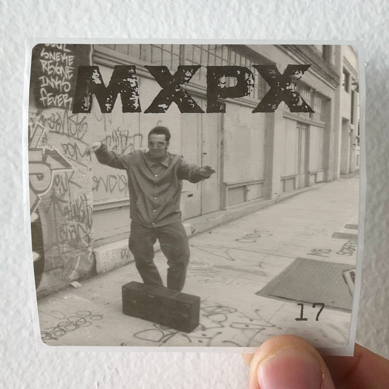 MxPx 17 Album Cover Sticker