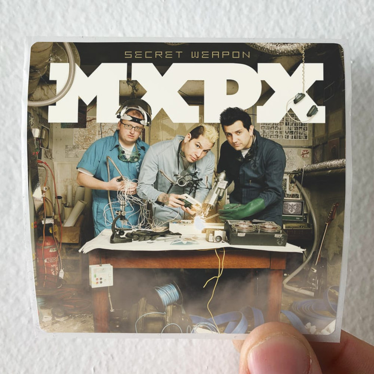 MxPx Secret Weapon Album Cover Sticker