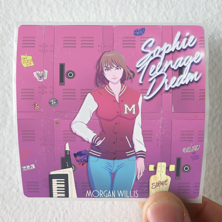 Morgan Willis Sophie Teenage Dream Album Cover Sticker