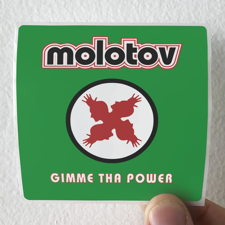 Molotov Gimme Tha Power Album Cover Sticker