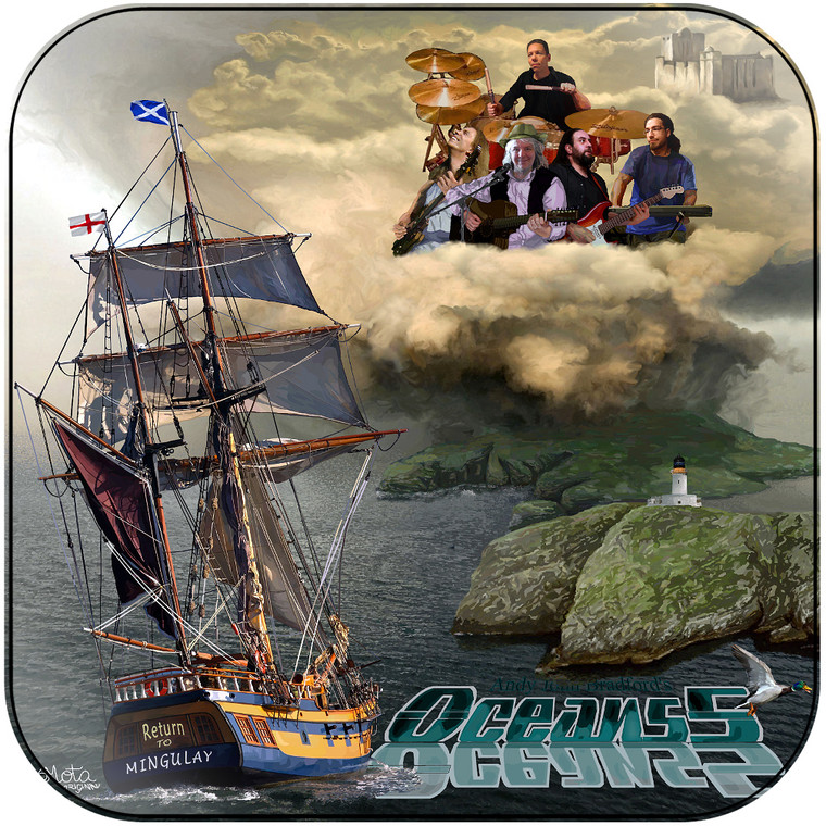 Andy John Bradfords Oceans 5 Return To Mingulay-1 Album Cover Sticker Album Cover Sticker