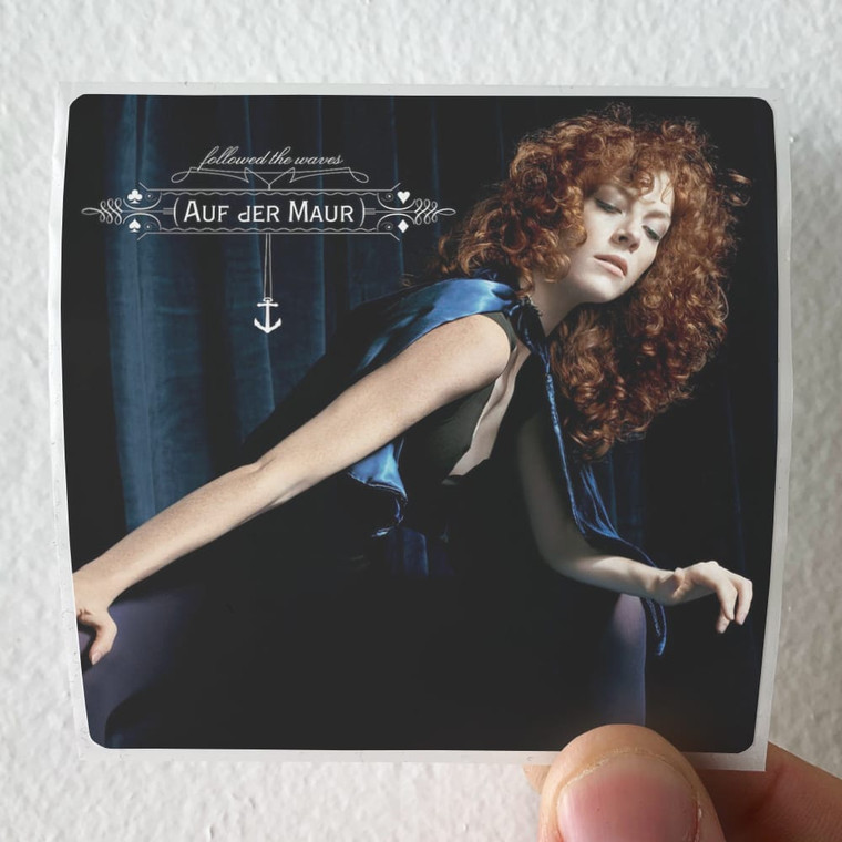 Melissa Auf der Maur Followed The Waves Album Cover Sticker