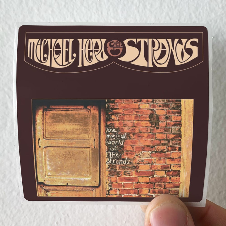 Michael Head and The Strands The Magical World Of The Strands Album Cover Sticker