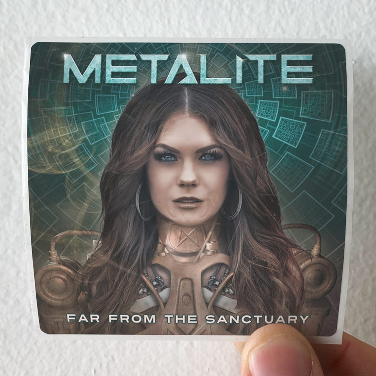 Metalite Far From The Sanctuary Album Cover Sticker