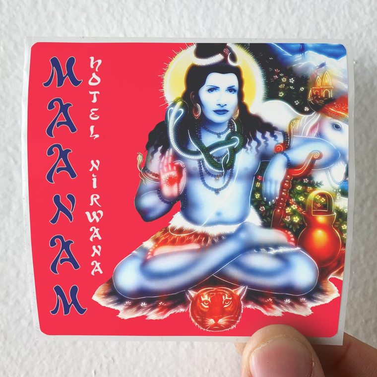 Maanam Hotel Nirwana Album Cover Sticker
