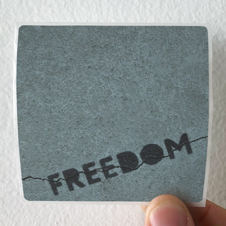 Miyagi Freedom Album Cover Sticker