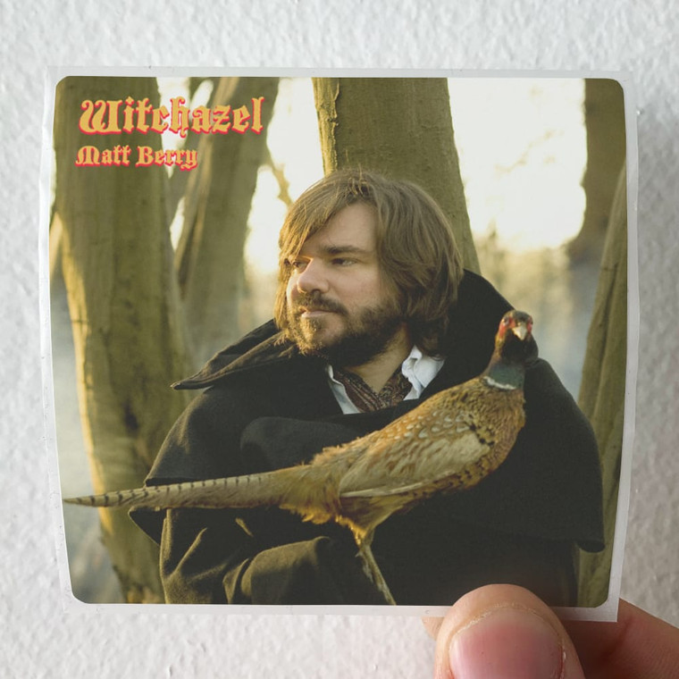 Matt Berry Witchazel Album Cover Sticker