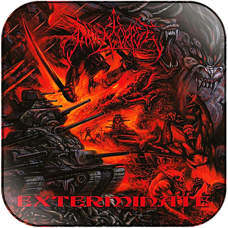 Angelcorpse Exterminate Album Cover Sticker Album Cover Sticker