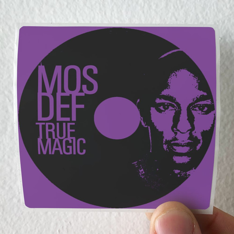 Mos Def True Magic Album Cover Sticker