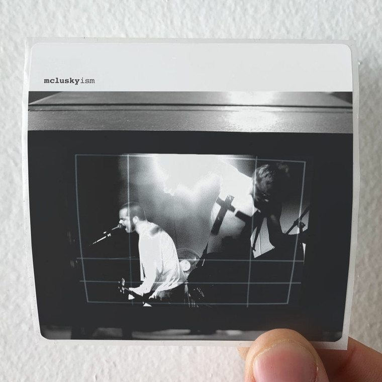 mclusky Mcluskyism Album Cover Sticker