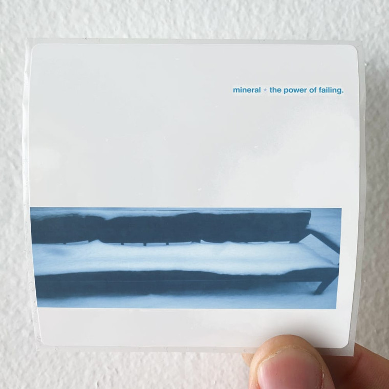 Mineral The Power Of Failing Album Cover Sticker