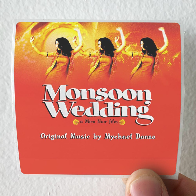 Mychael Danna Monsoon Wedding Album Cover Sticker