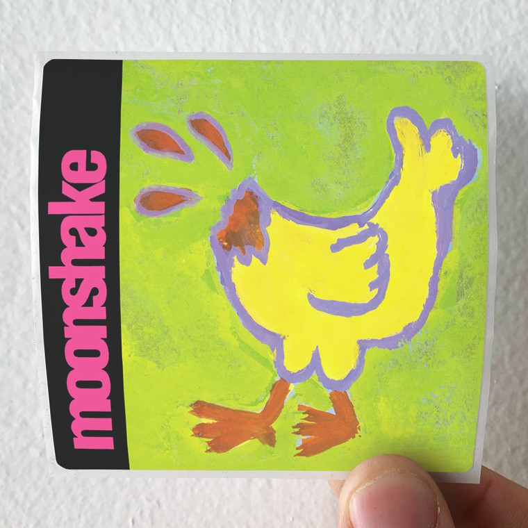 Moonshake Secondhand Clothes Album Cover Sticker