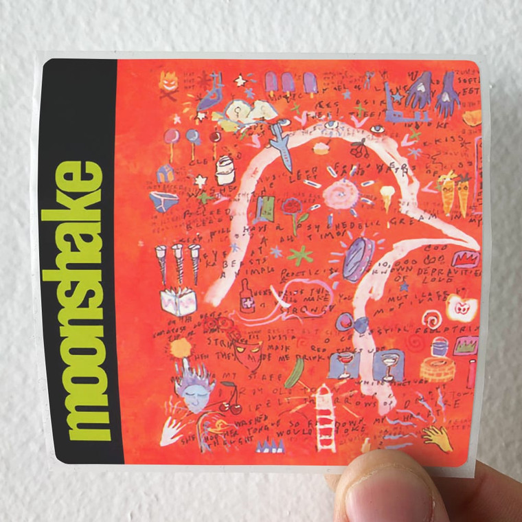 Moonshake Beautiful Pigeon Album Cover Sticker