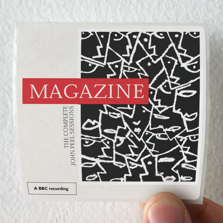 Magazine The Complete John Peel Sessions Album Cover Sticker