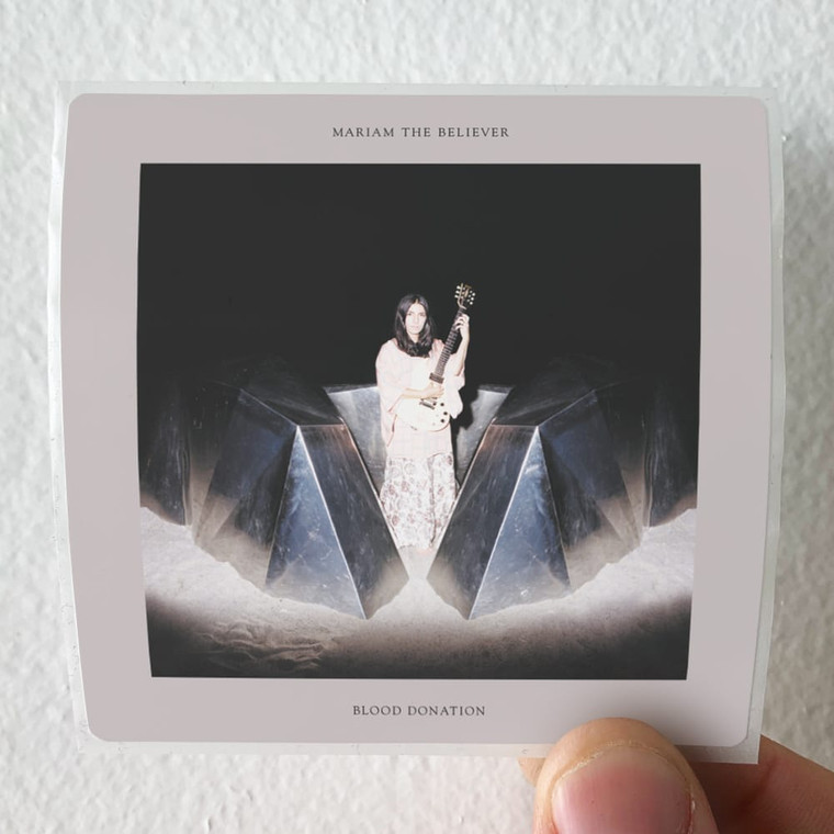 Mariam The Believer Blood Donation 1 Album Cover Sticker