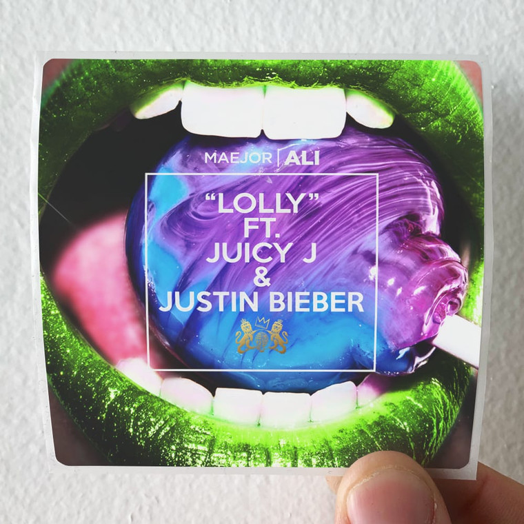 Maejor Ali Lolly Album Cover Sticker