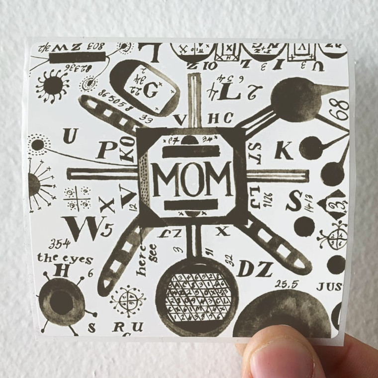 Mouse on Mars Parastrophics Album Cover Sticker