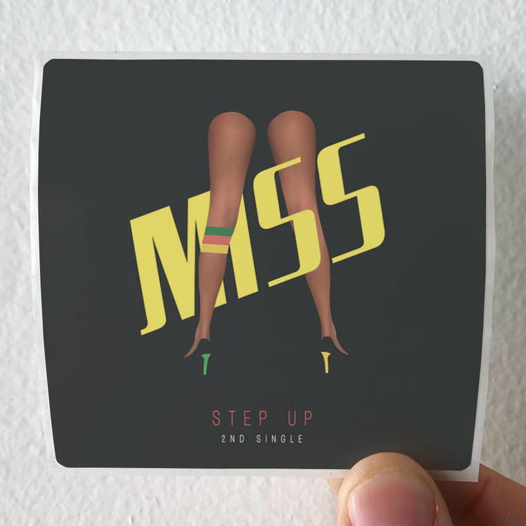 miss A Step Up Album Cover Sticker
