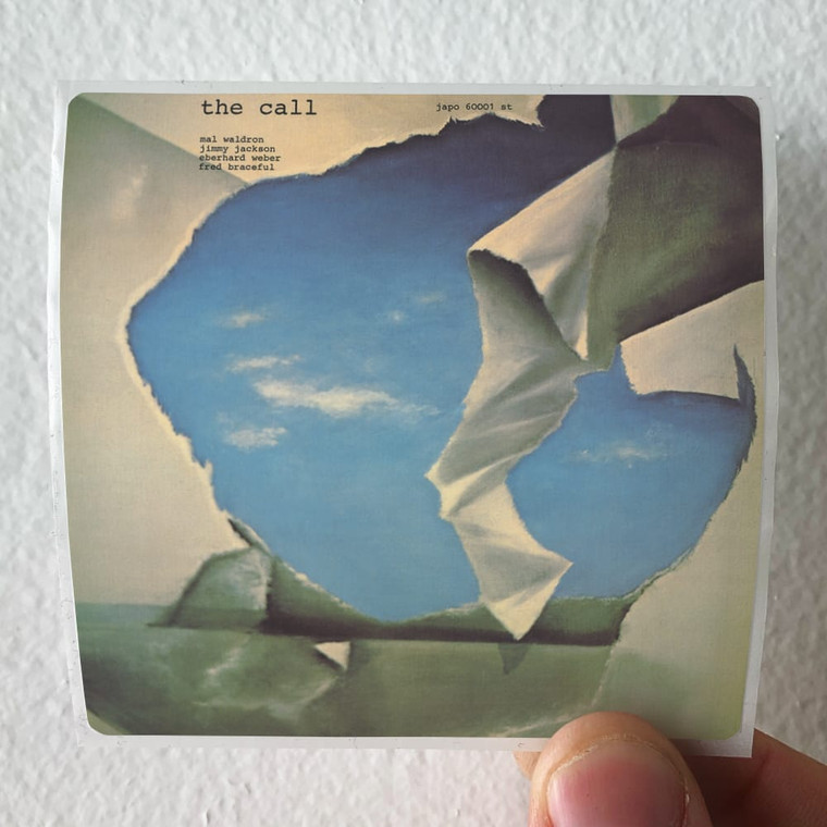 Mal Waldron The Call Album Cover Sticker