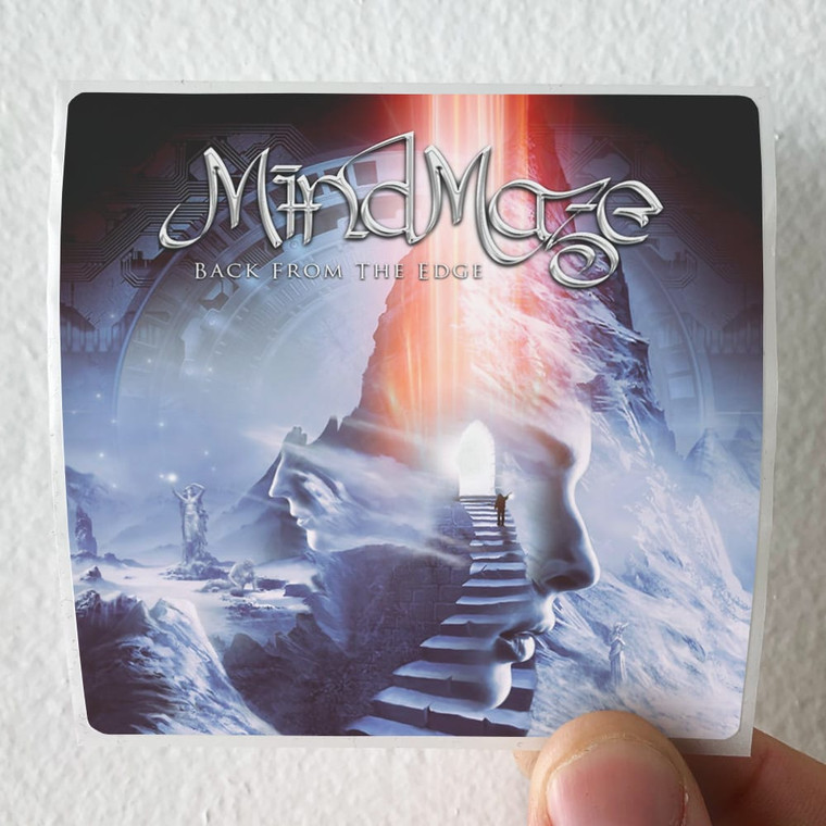 MindMaze Back From The Edge Album Cover Sticker