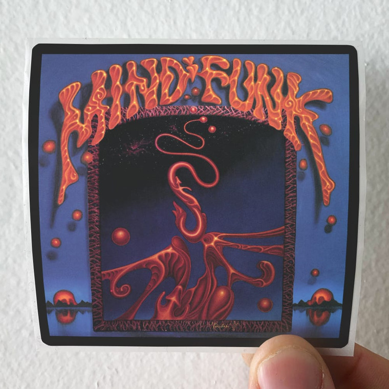 Mind Funk Mind Funk Album Cover Sticker