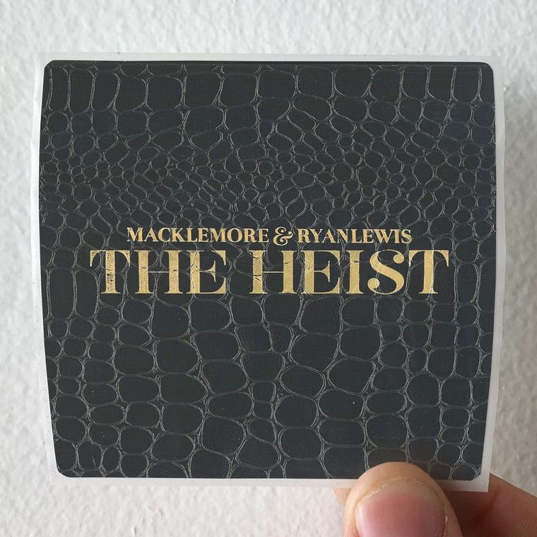 Macklemore The Heist Album Cover Sticker