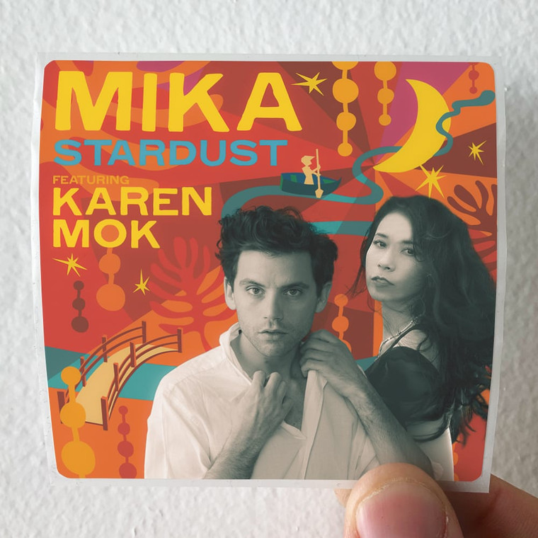Mika Stardust Album Cover Sticker