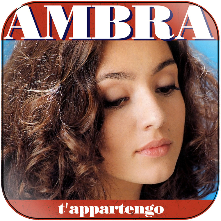 Ambra Angiolini Tappartengo Album Cover Sticker Album Cover Sticker