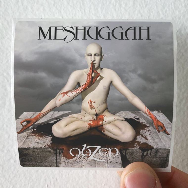 Meshuggah Obzen 2 Album Cover Sticker