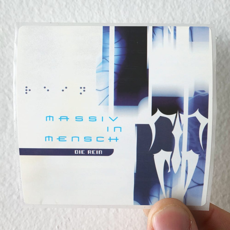 Massiv in Mensch Die Rein Album Cover Sticker